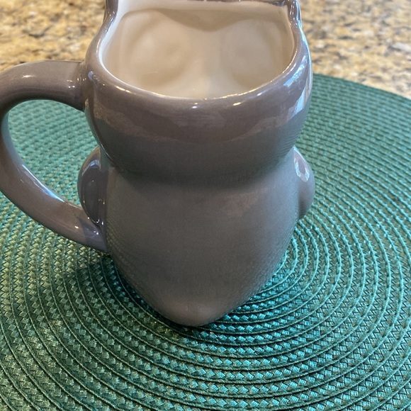 Threshold gray owl mug. 12 ounce capacity. Stoneware. Dishwasher & micro safe. - Picture 8 of 11